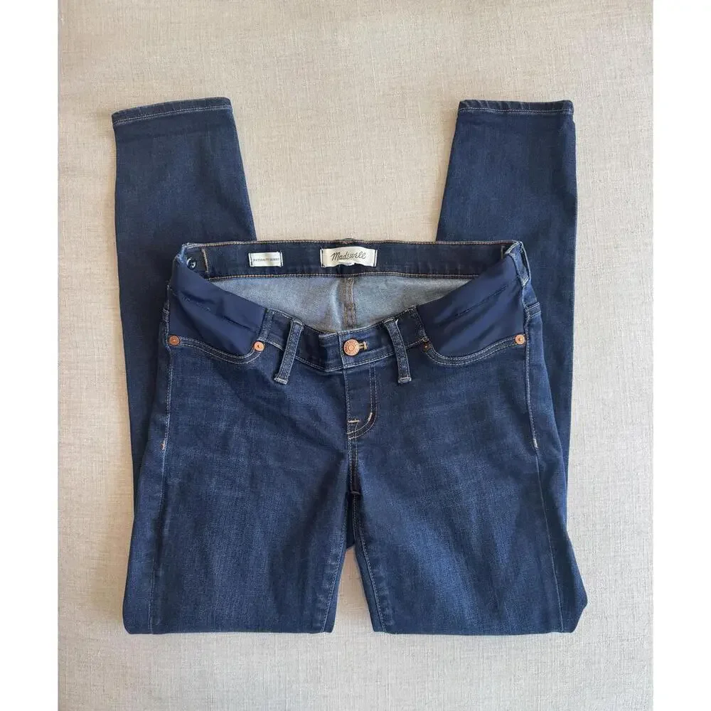 Madewell Maternity Side Panel Skinny Jeans Size 28